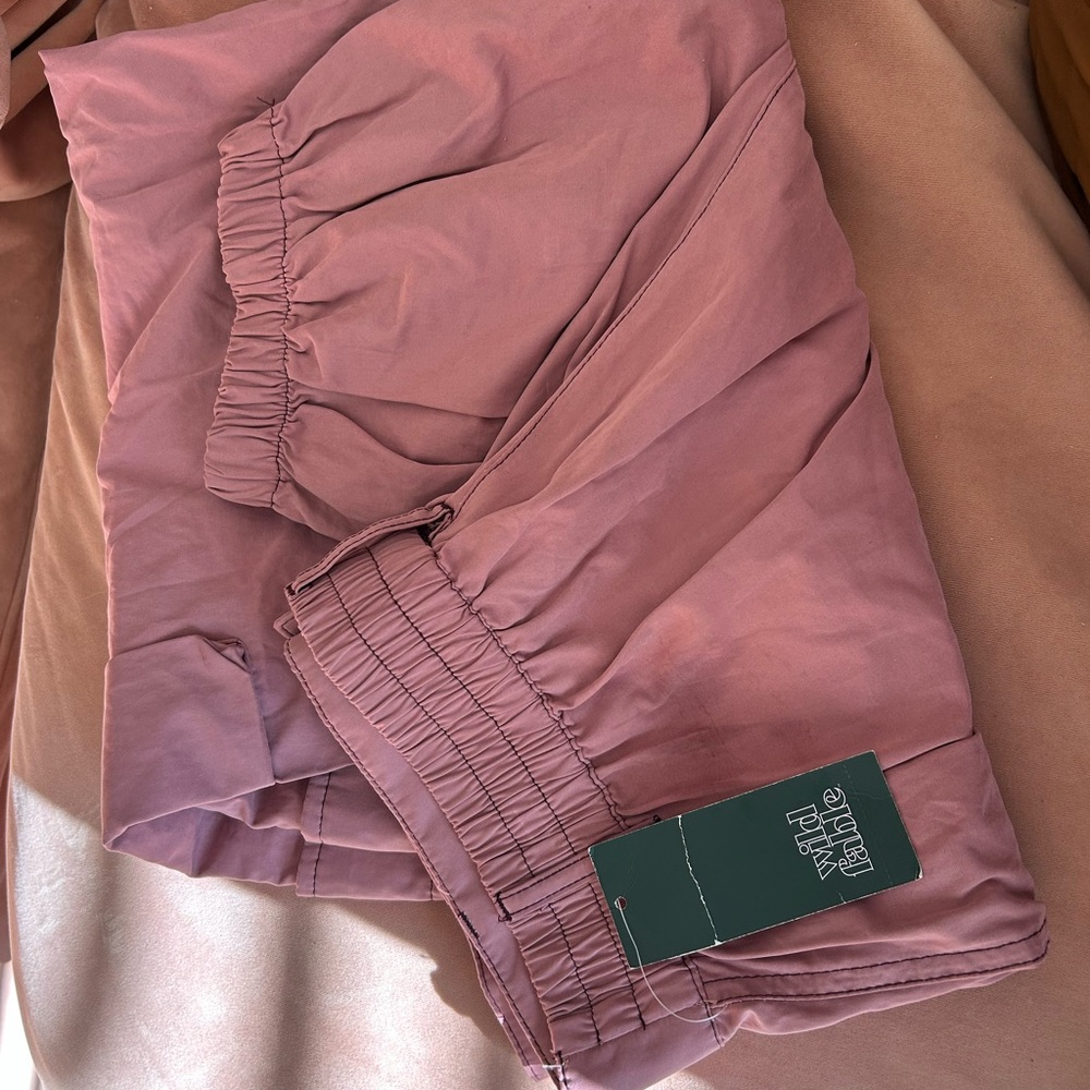 Wild Fable Dusty Pink Mauve Cargo Joggers Sz L